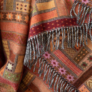 NA ZALOGI Volnena deka 130x190 M.RED ORANGE