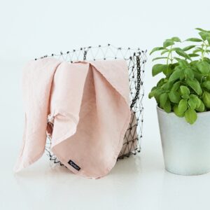 Krpa iz 100% lanu rosa 53x70