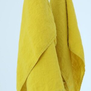 Krpa iz 100% lana citrine 53x70