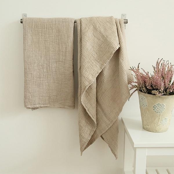 Brisača/deka iz 100% lanu natural 100x160 Brisača/deka iz 100% lanu natural 100x160