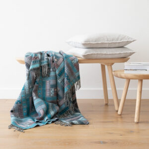 Volnena deka WoolMe 130x180 M.TURQUISE Volnena deka WoolMe 130x180 M.TURQUISE