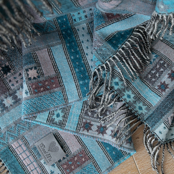 Volnena deka WoolMe 130x180 M.TURQUISE Volnena deka WoolMe 130x180 M.TURQUISE