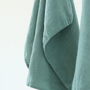 Krpa iz 100% lana spa green 53x70