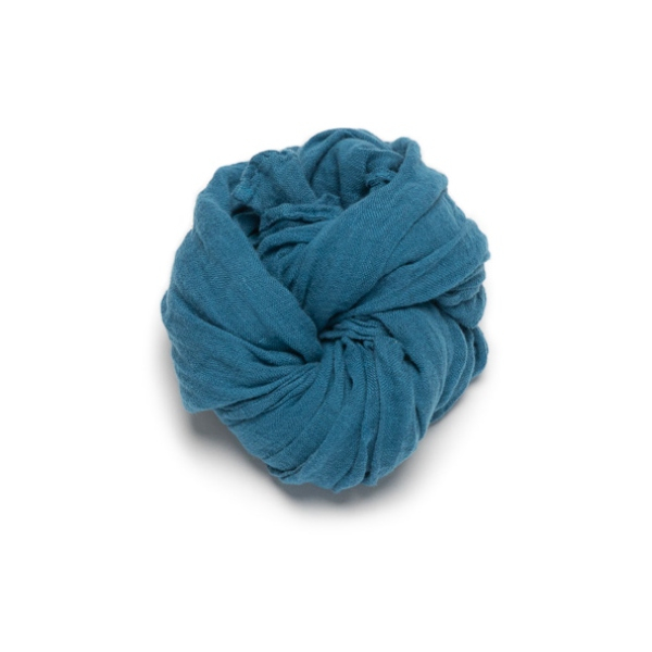 Šal iz 100% lana SEA BLUE