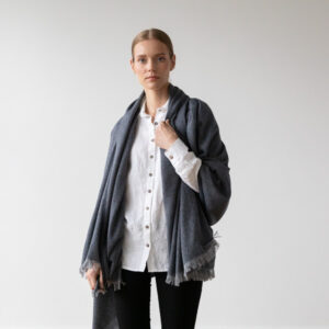 Volneni šal, odeja 130x180 S.INDIGO Volneni šal, odeja 130x180 S.INDIGO