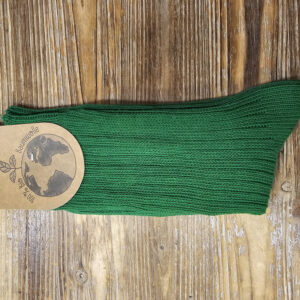 Nogavice iz 100% ekološkega bombaža zelene Nogavice iz 100% ekološkega bombaža zelene