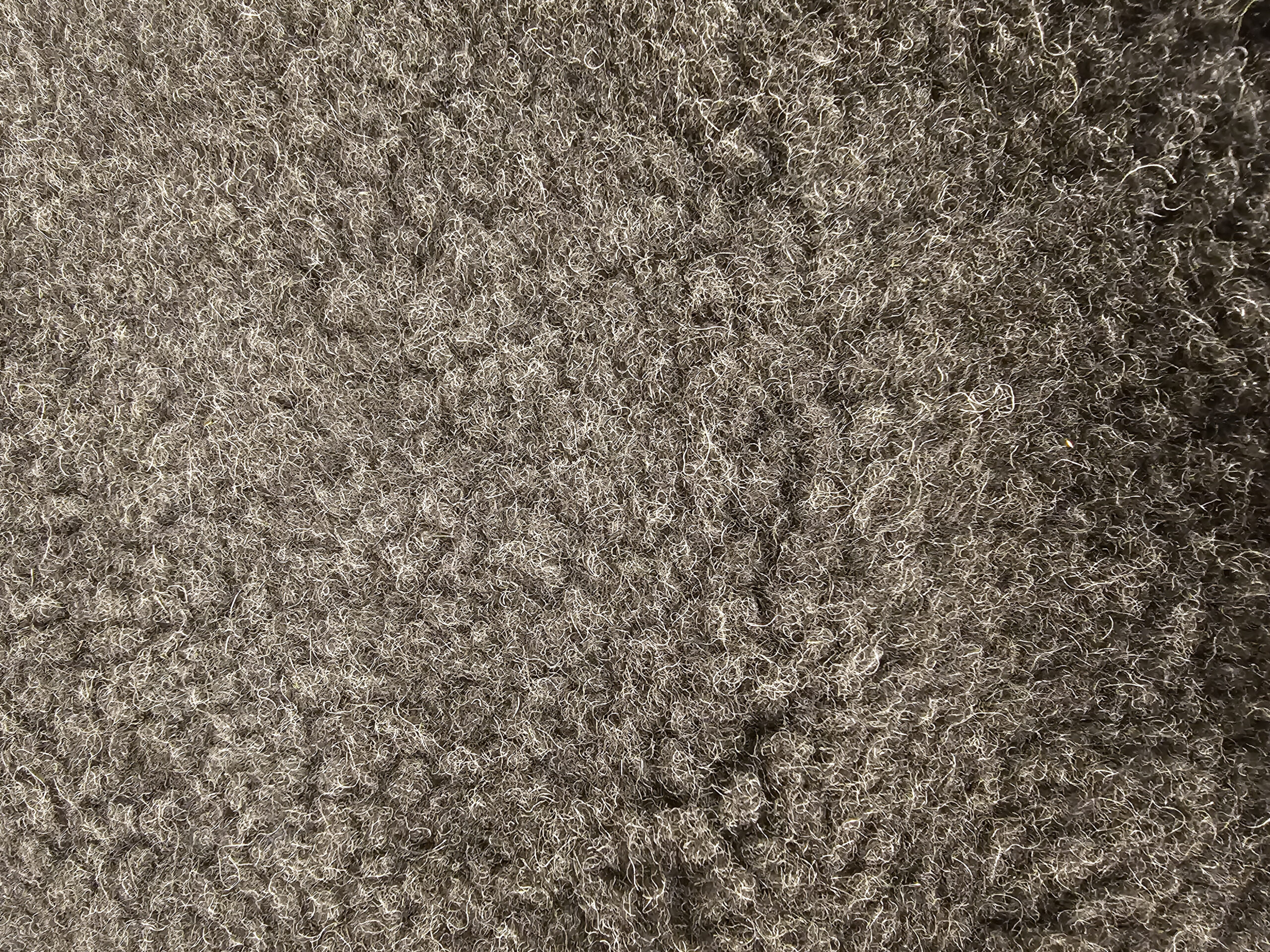 Ledvični pas iz 100% kosmatene volne siva/siva