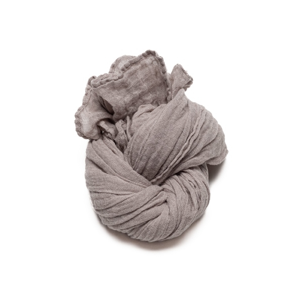 Šal iz 100% lana TAUPE