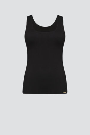 Spodnja majica iz tanjšega eko bombaža BLACK