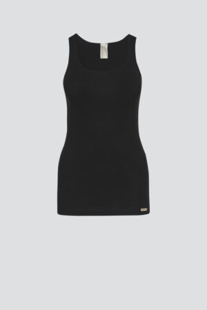 Spodnja majica šir. nar. iz eko bombaža ČRNA