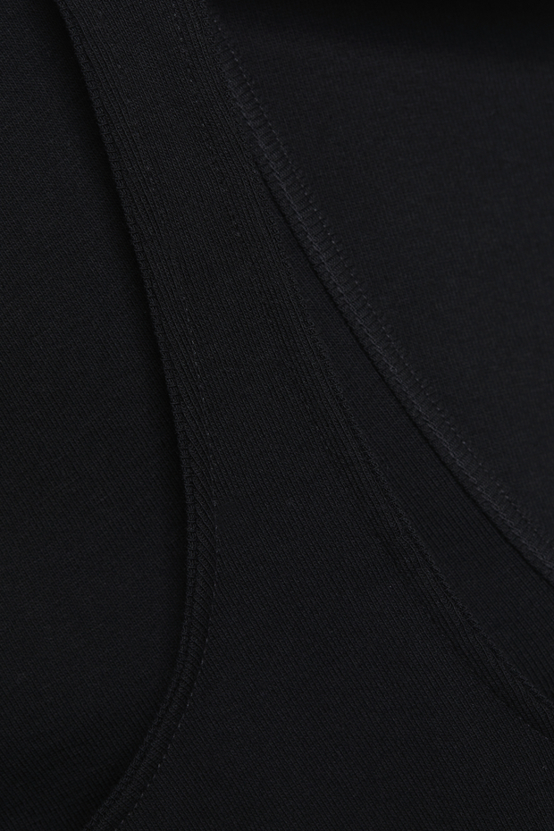 Spodnja majica šir. nar. iz eko bombaža ČRNA Spodnja majica šir. nar. iz eko bombaža ČRNA