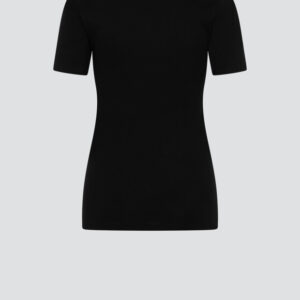 Spodnja majica KR iz eko bombaža ČRNA Spodnja majica KR iz eko bombaža ČRNA