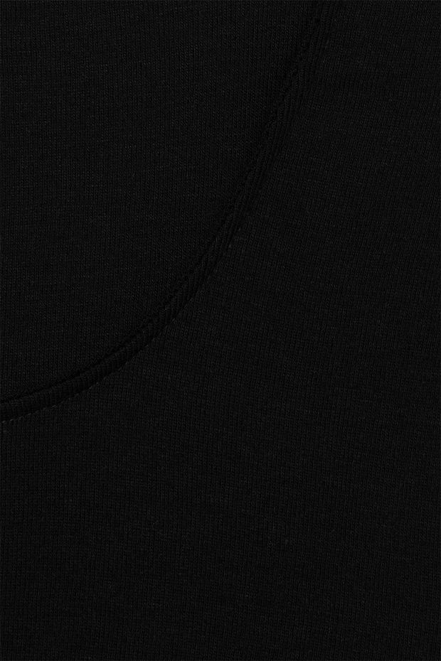 Spodnja majica KR iz eko bombaža ČRNA Spodnja majica KR iz eko bombaža ČRNA