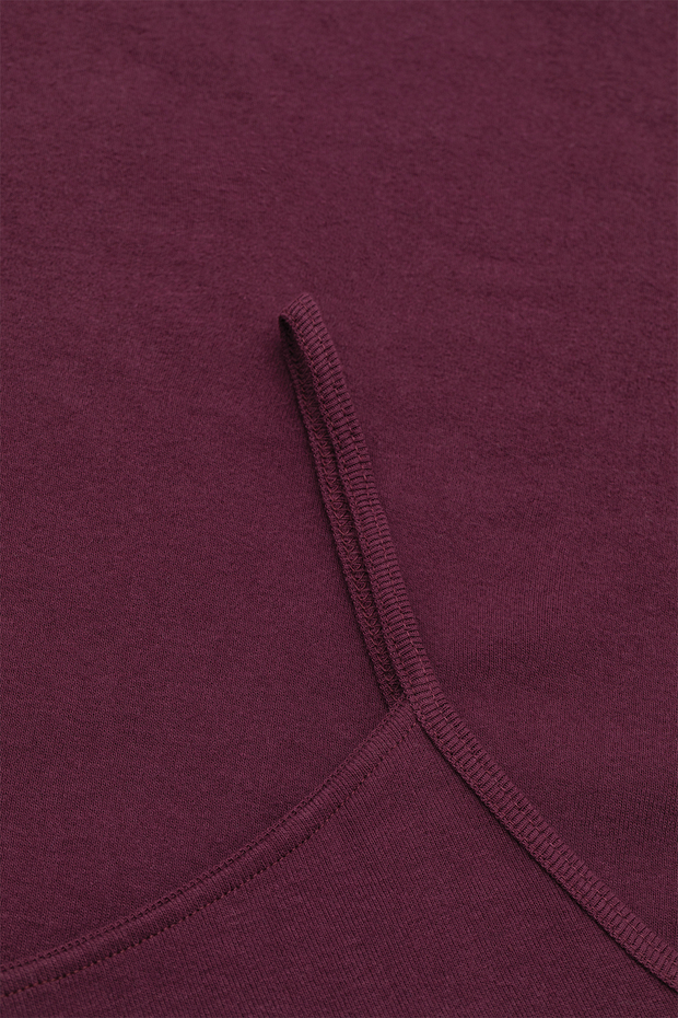 Spodnja majica tanke nar. iz eko bombaža BURGUNDY Spodnja majica tanke nar. iz eko bombaža BURGUNDY