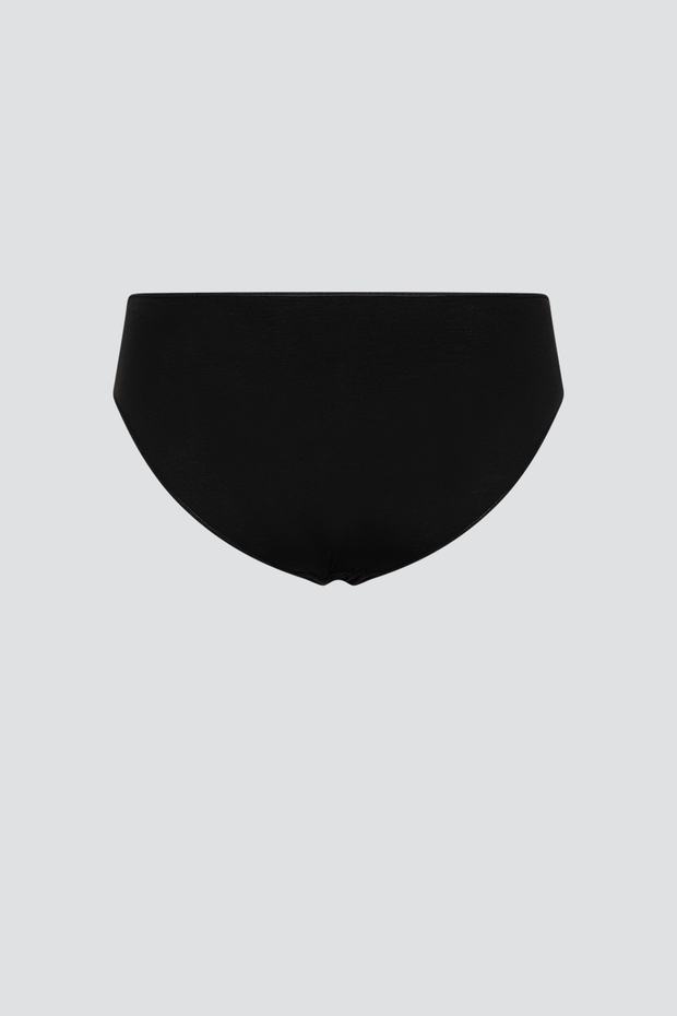 Rio slip spodnjice iz eko bombaža ČRNE Rio slip spodnjice iz eko bombaža ČRNE
