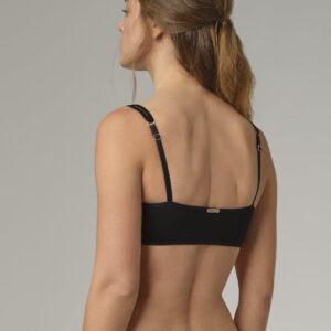 Eko Bombažni Top Nedrček, brez žičke ČRN Eko Bombažni Top Nedrček, brez žičke ČRN