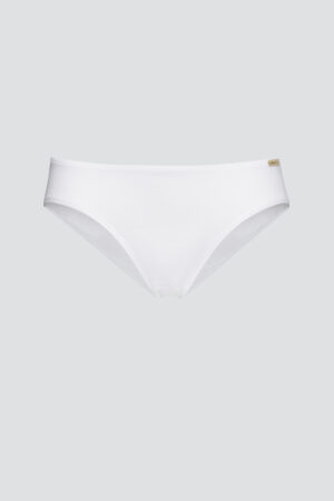 Mini slip spodnjice iz eko bombaža BELE