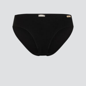 Mini slip spodnjice iz eko bombaža ČRNE