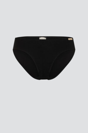 Mini slip spodnjice iz eko bombaža ČRNE