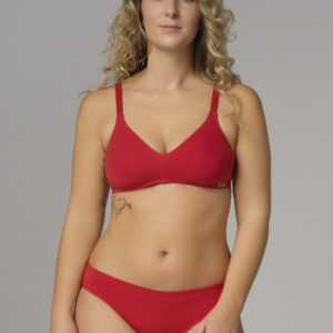 Eko Bombažni Nedrček, brez žičke KORAL