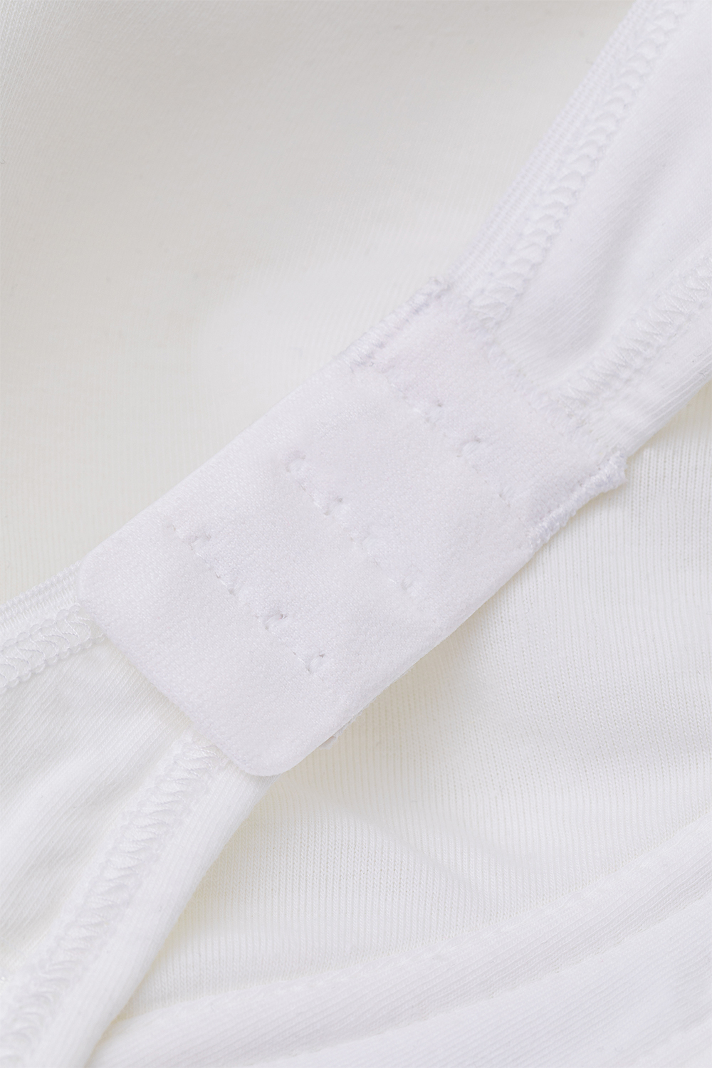 Eko Bombažni Podloženi Nedrček, brez žičke BEL