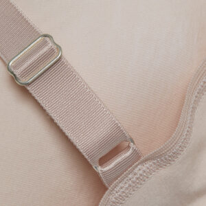 Eko Bombažni Podloženi Nedrček, brez žičke ROZA NATUR