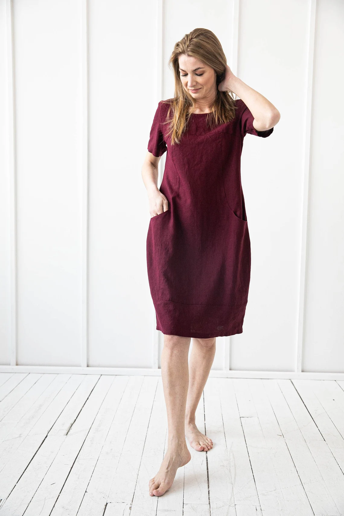 Obleka KR 1210 100% lan