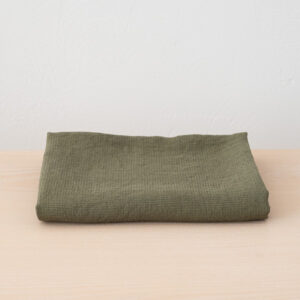 Krpa iz 100% lana OLIVE GREEN w. 50x70