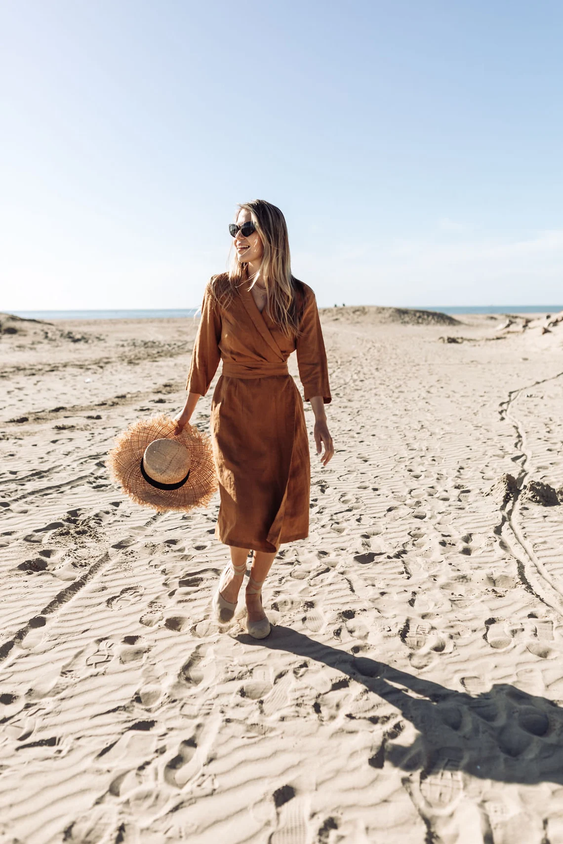 Srajčna obleka 1240 100% lan Srajčna obleka 1240 100% lan