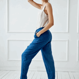 Hlače 1313 100% lan