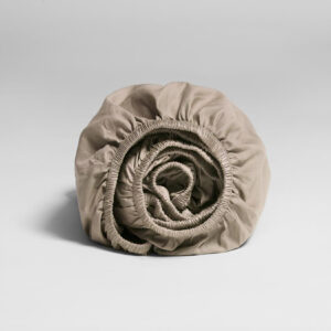 Jogi rjuha ekološki bombaž saten WARM TAUPE več dimenzij