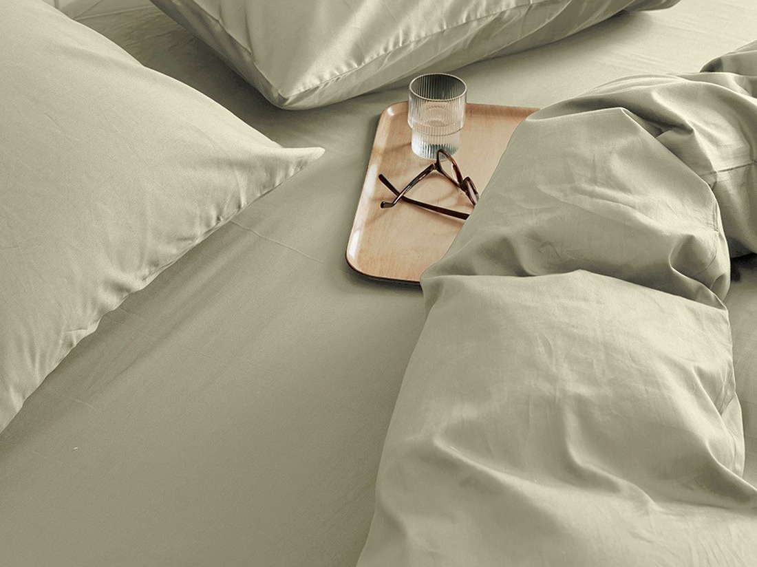 Jogi rjuha ekološki bombaž saten OLIVE več dimenzij