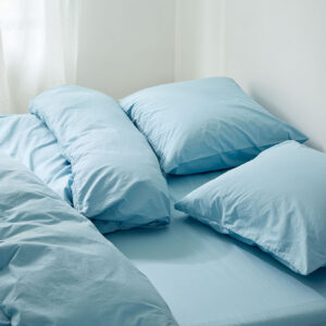 Posteljnina ekološki bombaž perkal BLUE LAGOON več dimenzij