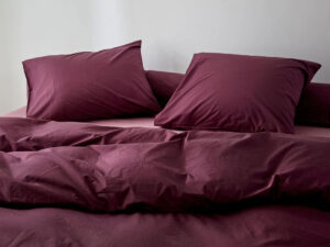 Posteljnina ekološki bombaž perkal PLUM več dimenzij Posteljnina ekološki bombaž perkal PLUM več dimenzij