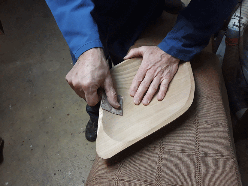 Lesena skleda - češnja 05 izdelana v Sloveniji