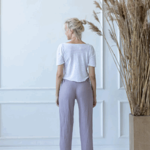 Hlače 1383 100% lan