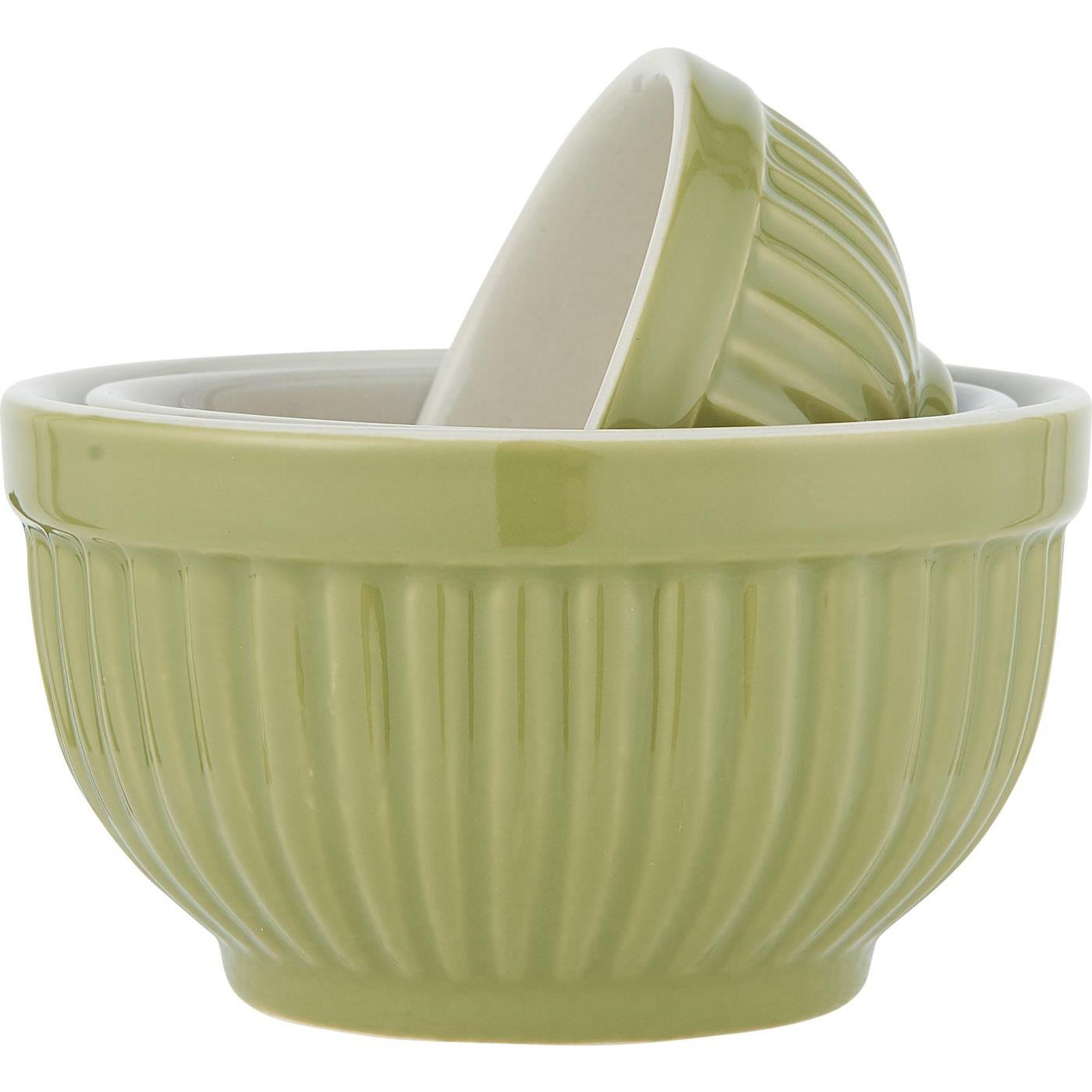 Set 3 skodelic herbal green