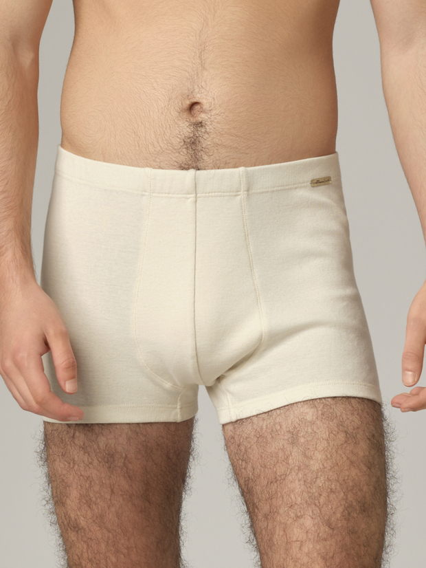 Moške boxer spodnjice iz eko bombaža NATUR