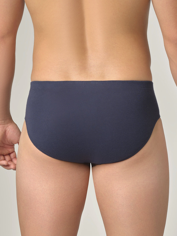 Moške slip spodnjice iz eko bombaža MODRE Moške slip spodnjice iz eko bombaža MODRE