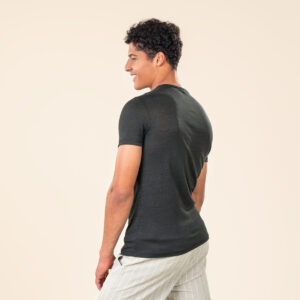 Moška majica KR iz 100% lana ČRNA S,M,L