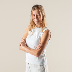 Ženski top iz 100% eko bombaža BEL