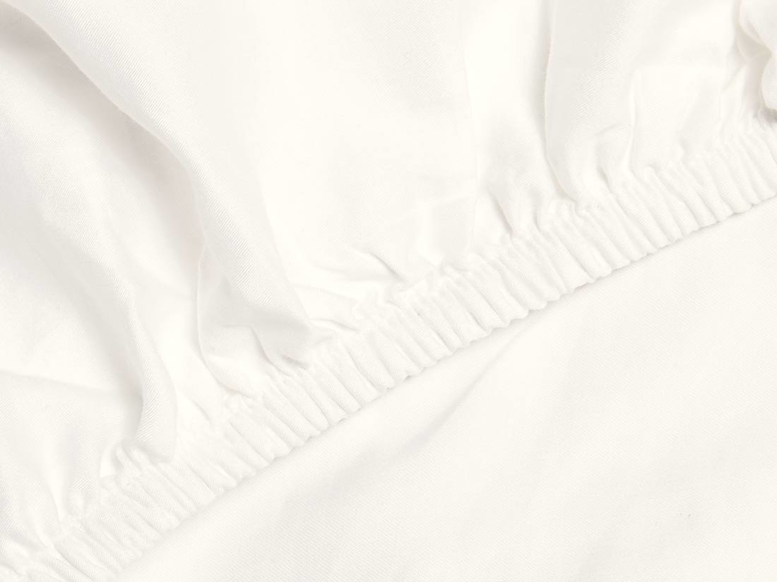 Jogi rjuha ekološki bombaž saten TOPLA BELA več dimenzij