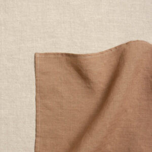 Prtiček lan taupe 42x42