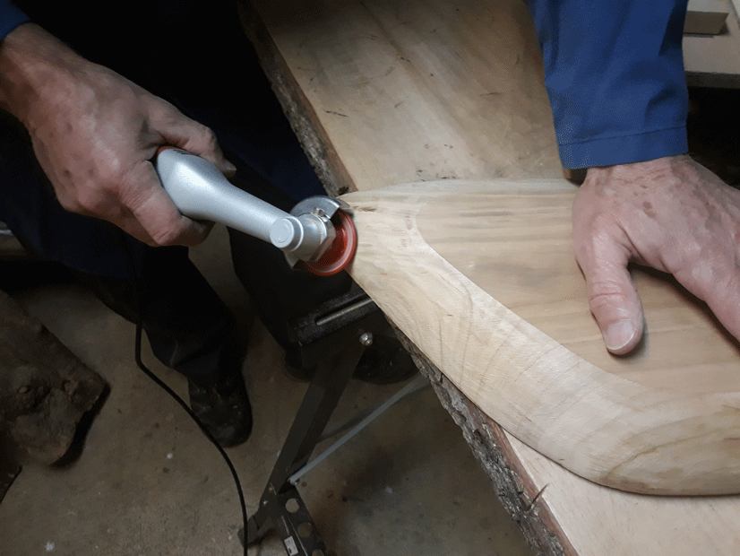 Lesena skleda - češnja 04 izdelana v Sloveniji