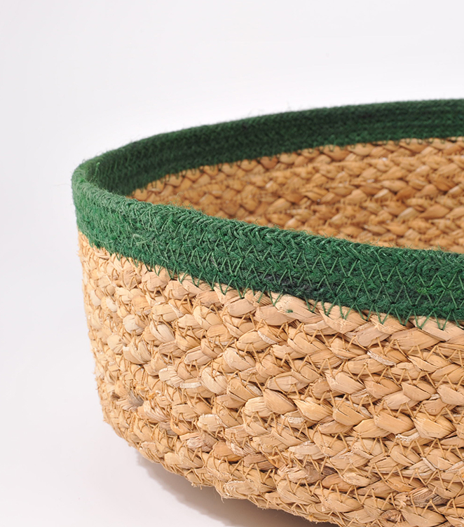 Košara juta zelena L Fair Trade