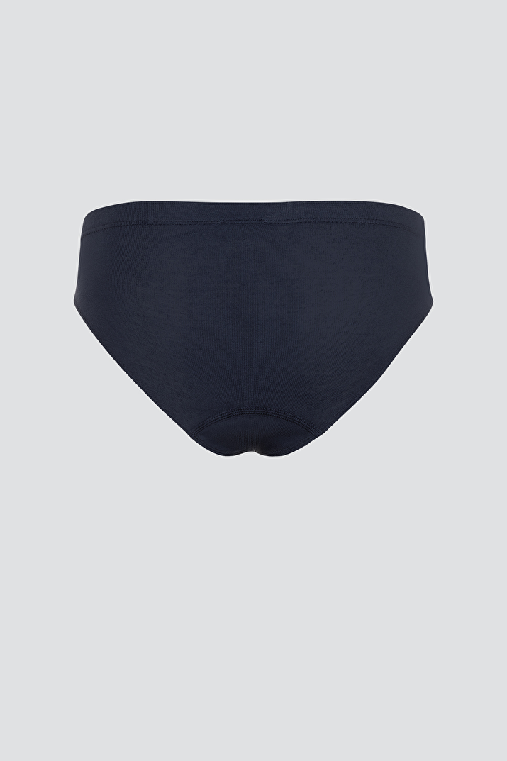 Eko Bombažne dekliške slip MODRE 104-164