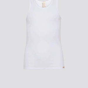 Eko Bombažna otroška spodnja majica BELA 104-164