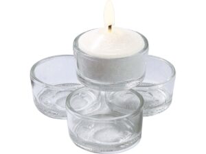 Kozarec za čajno svečko 100% reciklirano steklo