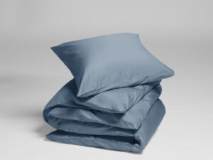 Posteljnina ekološki bombaž saten FADED BLUE več dimenzij Posteljnina ekološki bombaž saten FADED BLUE več dimenzij