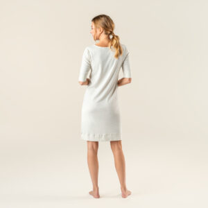 Ženska spalna srajca iz 100% eko bombaža NATUR MELANGE Ženska spalna srajca iz 100% eko bombaža NATUR MELANGE